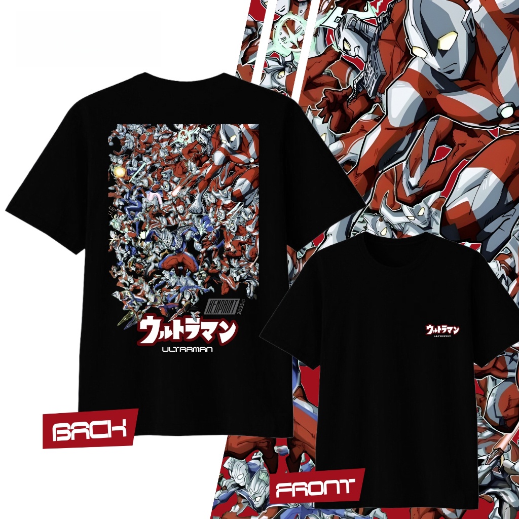 Street Fashion Anime - อะนิเมะอุลตร้าแมนพิมพ์ลายผ้าฝ้าย Y2K เสื้อยืดฤดูร้อนชายและหญิงฮาราจูกุเสื้อผ้าแฟชั่นเสื้อยืดลำลองของขวัญแฟนๆ