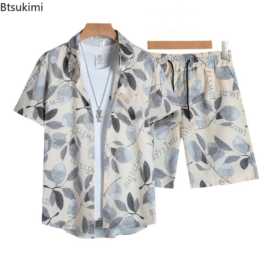 Street Fashion China - ชุดเสื้อยืดแขนสั้นพิมพ์ลาย 3 มิติ สำหรับผู้ชาย แฟชั่นฤดูร้อน สไตล์ลำลอง