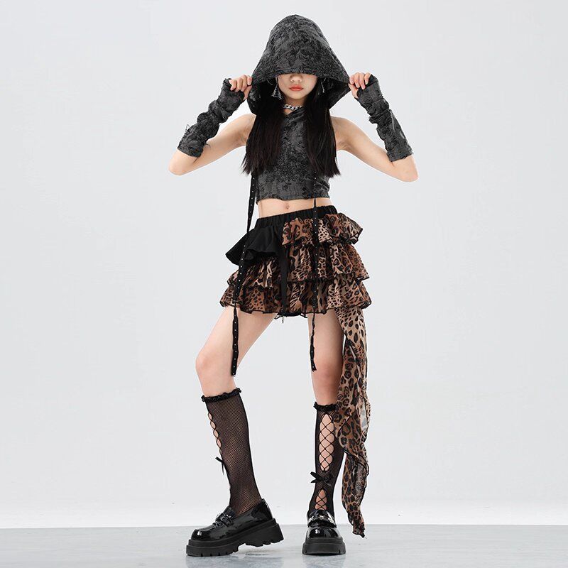 ชุดการแสดงแจ๊สสำหรับเด็กผู้หญิ - Street Fashion Outfit Girl บทวิจารณ์และราคา