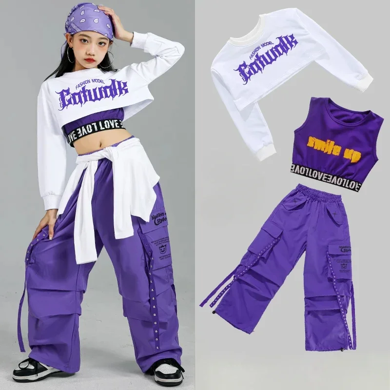 เด็ก Street Dance ชุดเด็ก Stre - Street Fashion Outfit Girl บทวิจารณ์และราคา