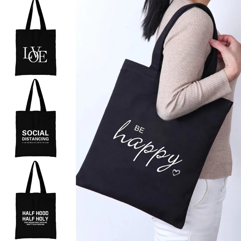 กระเป๋าถือสะพายไหล่ลายแมวสีส้ม - Tote Bag Canvas Print บทวิจารณ์และราคา