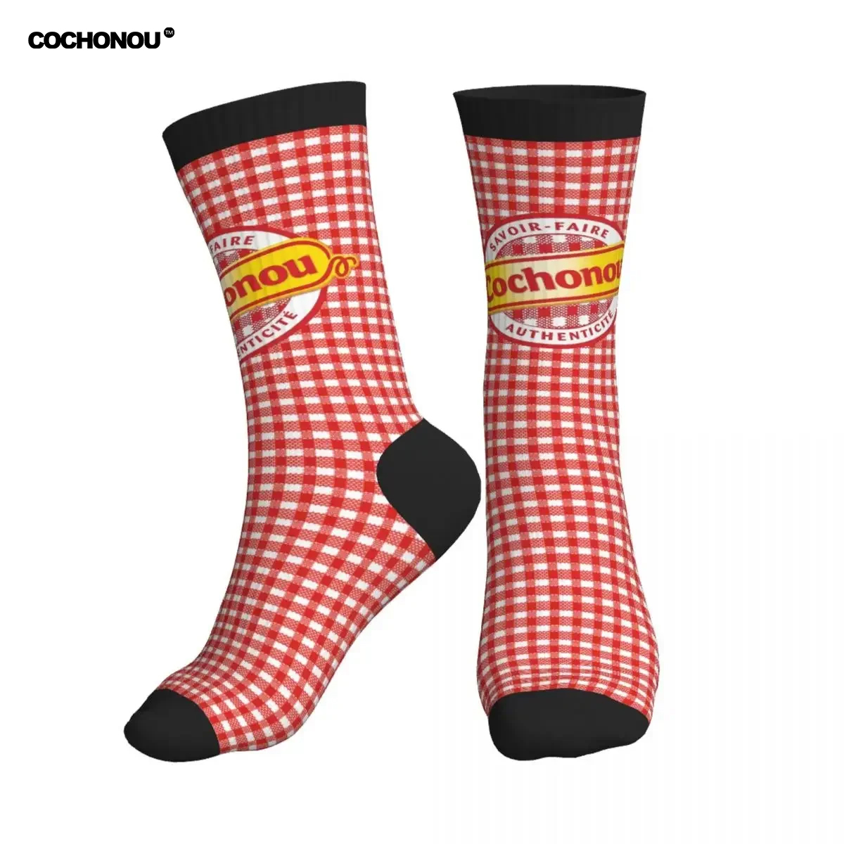 ถุงเท้าแฟชั่นลายโลโก้ Cochonou - Street Fashion Style Youtube บทวิจารณ์และราคา