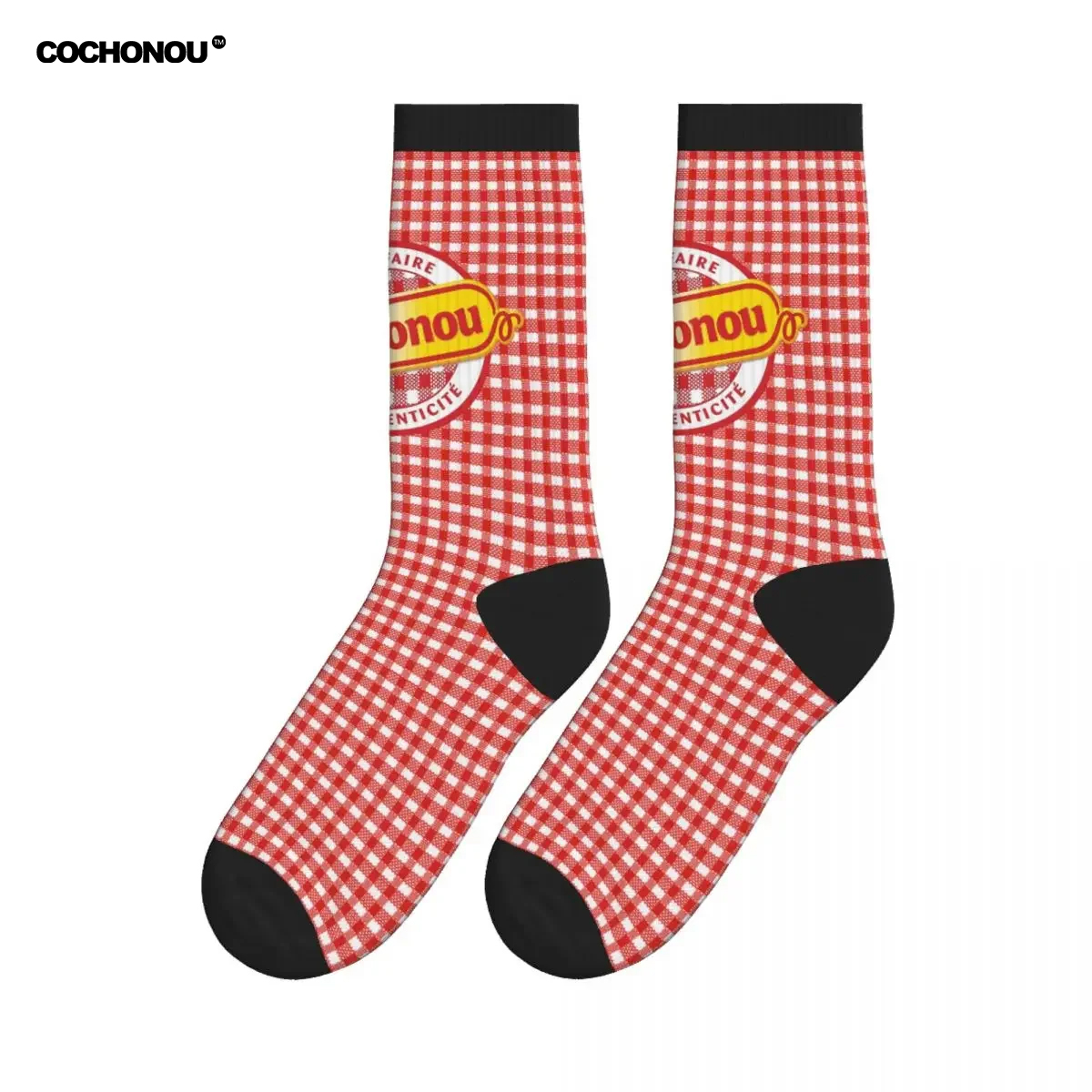 ถุงเท้าแฟชั่นลายโลโก้ Cochonou - Street Fashion Style Youtube บทวิจารณ์และราคา
