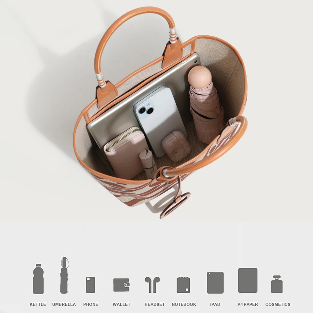 กระเป๋าผ้าแคนวาสผู้หญิง กระเป๋ - Tote Bag Canvas Print บทวิจารณ์และราคา