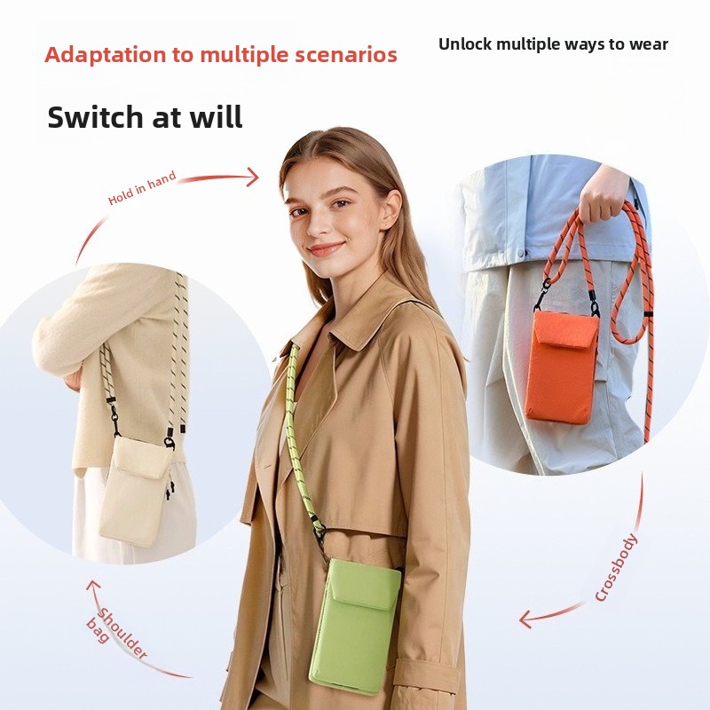 กระเป๋าสะพายข้างใส่โทรศัพท์แฟช - Street Fashion Women บทวิจารณ์และราคา