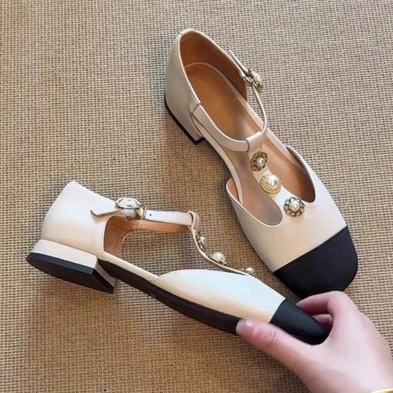รองเท้าส้นสูงหัวเหลี่ยมสำหรับผ - Street Fashion Women บทวิจารณ์และราคา