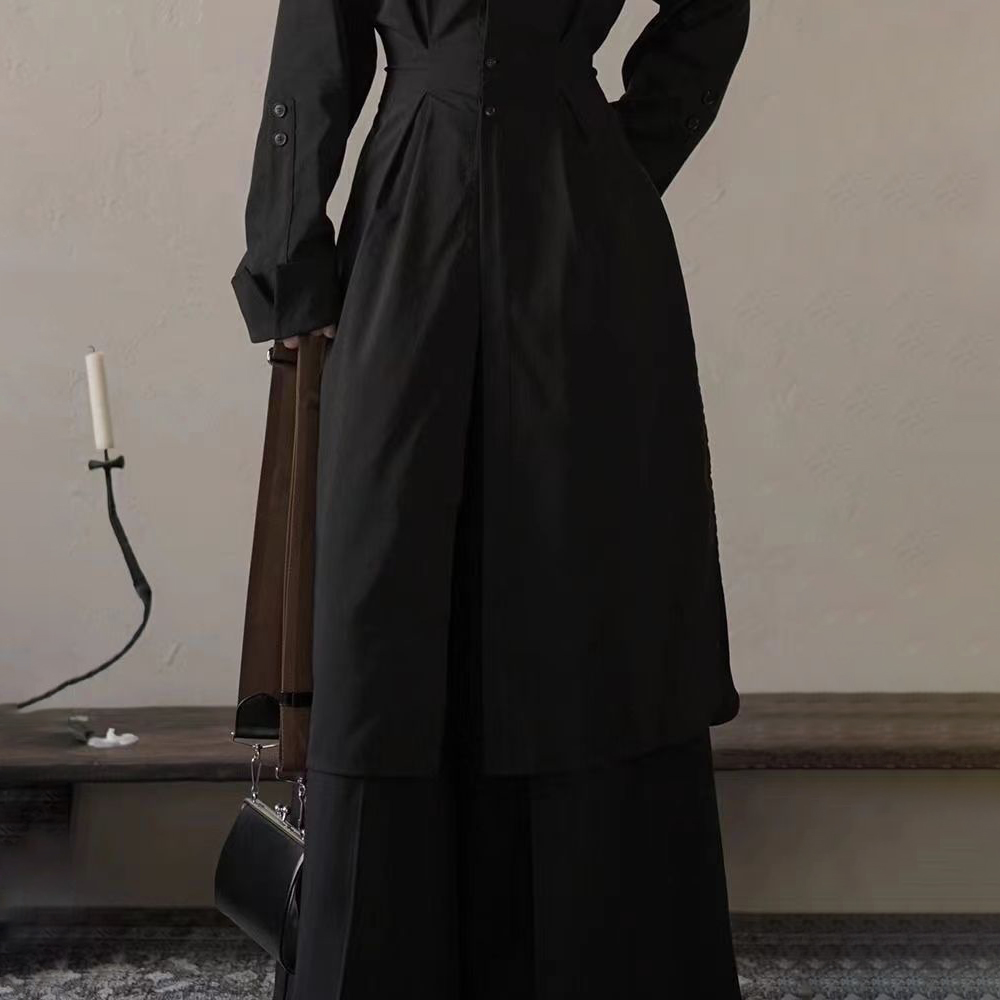 ผู้ชายจีนสีทึบชุดยาวRetroแฟชั่ - Street Fashion In Chinese บทวิจารณ์และราคา