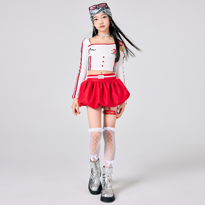 เสื้อผ้าฮิปฮอปสำหรับเด็กผู้หญิ - Street Fashion Outfit Girl บทวิจารณ์และราคา