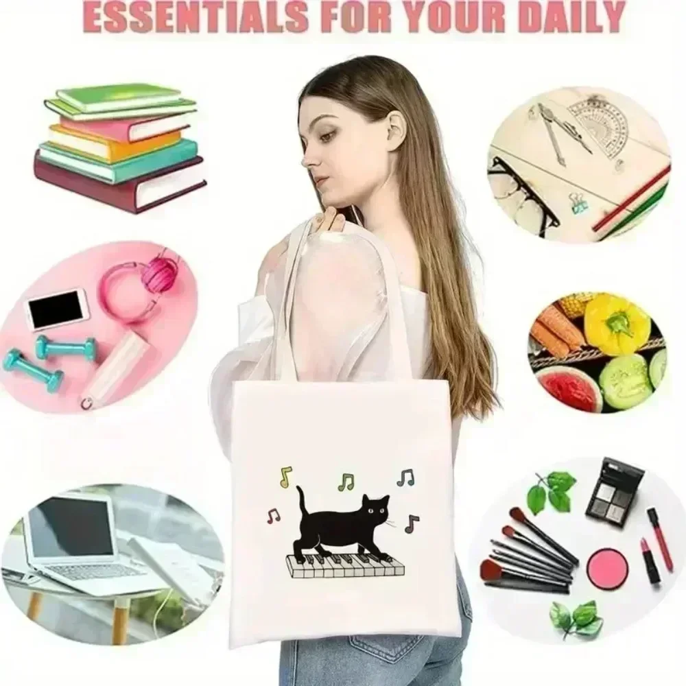 กระเป๋าผ้าลายดอกไม้ป่า, กระเป๋ - Tote Bag Canvas Print บทวิจารณ์และราคา