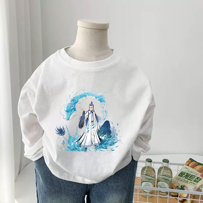 แฟชั่นอะนิเมะพิมพ์เสื้อแขนยาว  - Street Fashion Anime บทวิจารณ์และราคา