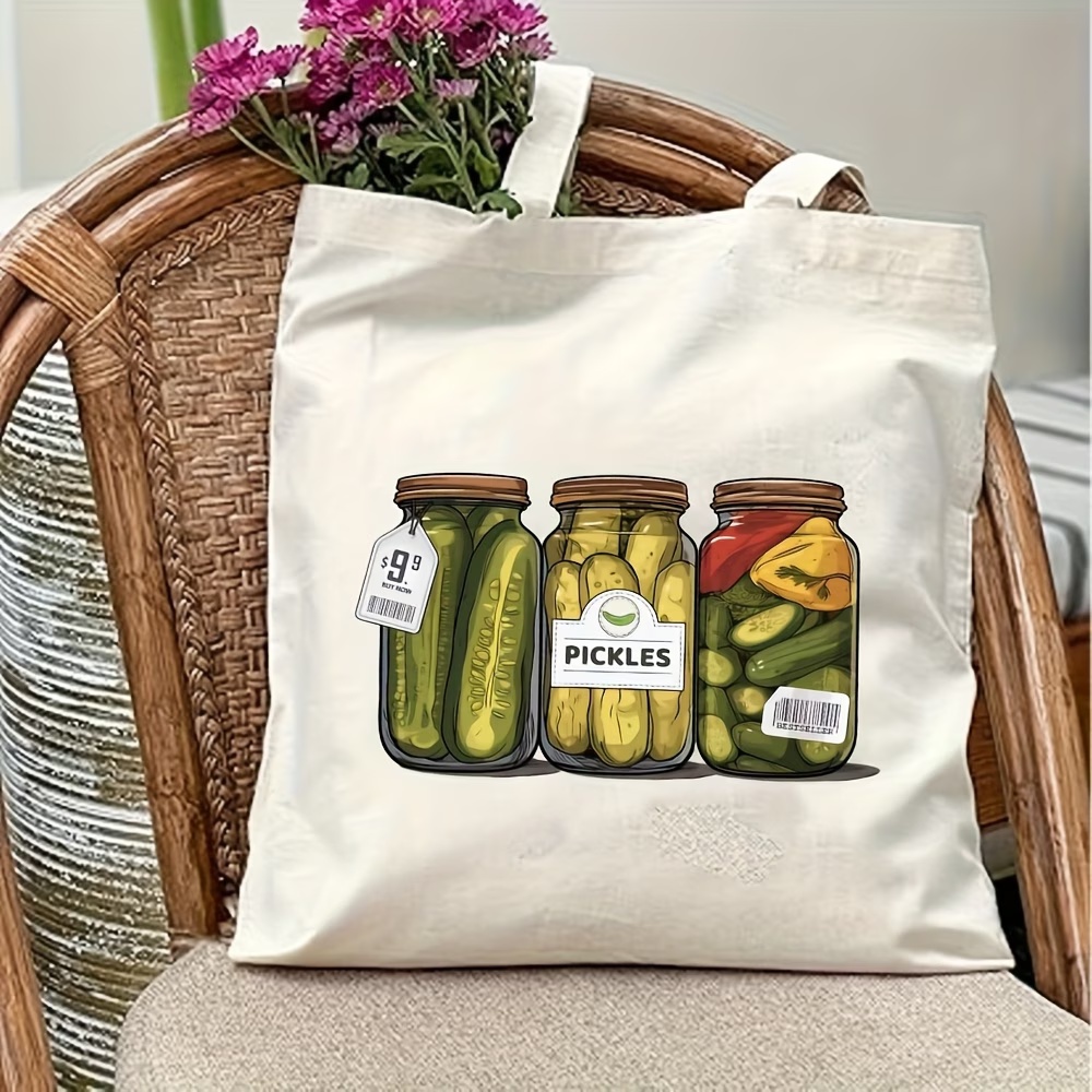 กระเป๋าผ้าแคนวาสขนาดใหญ่ 1 ใบ  - Tote Bag Canvas Print บทวิจารณ์และราคา