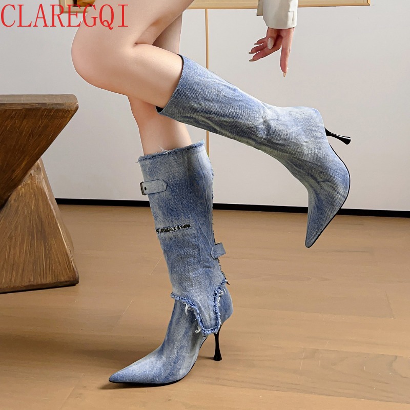 รองเท้าบูทผู้หญิงสำหรับฤดูใบไม - Street Fashion Look บทวิจารณ์และราคา