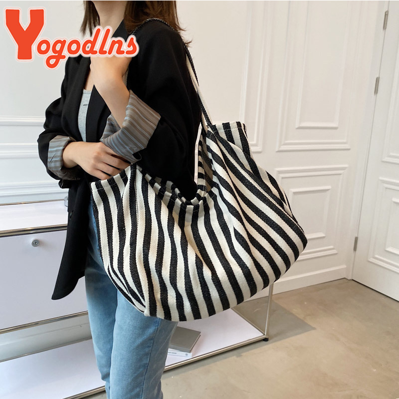 ผ้าใบขนาดใหญ่กระเป๋าผู้หญิงแฟช - Tote Bag Canvas Print บทวิจารณ์และราคา