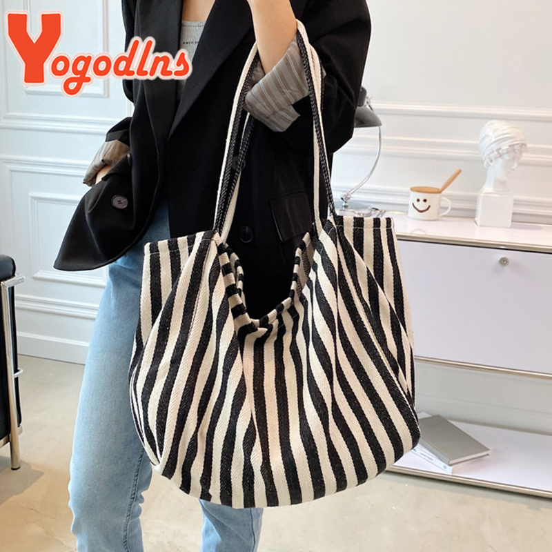 ผ้าใบขนาดใหญ่กระเป๋าผู้หญิงแฟช - Tote Bag Canvas Print บทวิจารณ์และราคา